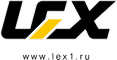 Логотип фирмы LEX в Избербаше