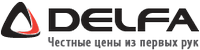 Логотип фирмы Delfa в Избербаше